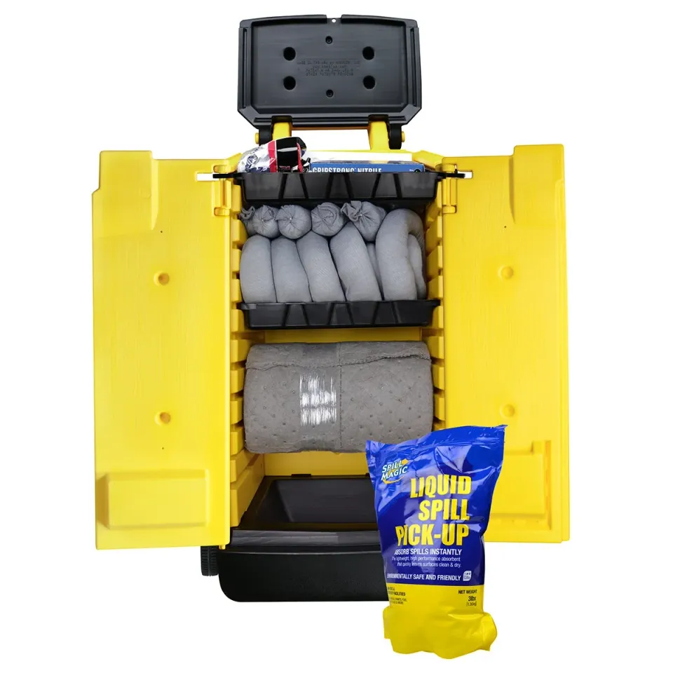 First Aid Only Spill Magic Fuel Center Spill Kit vogn gul