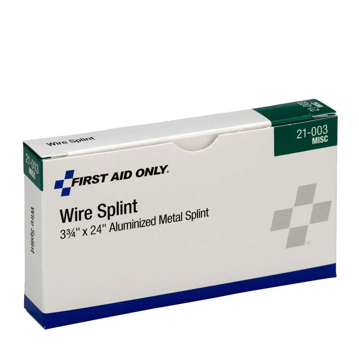 First Aid Only Flexible Metal skinne 68 cm aluminium formbar