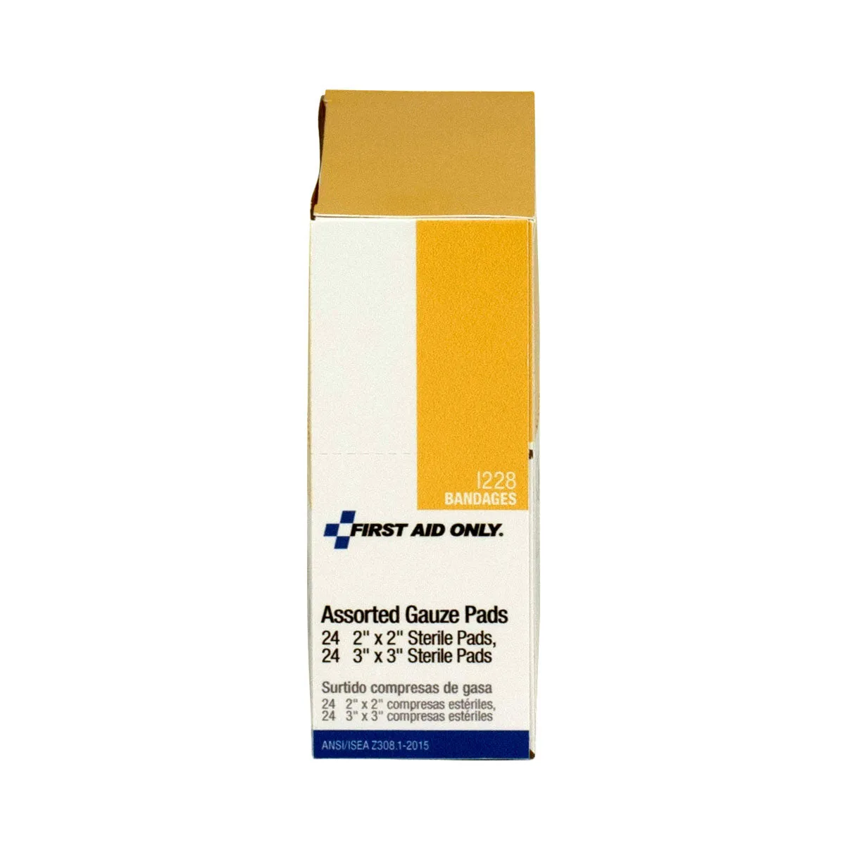 First Aid Only sterile gaskompresser 5 og 7,5 cm 24 stk