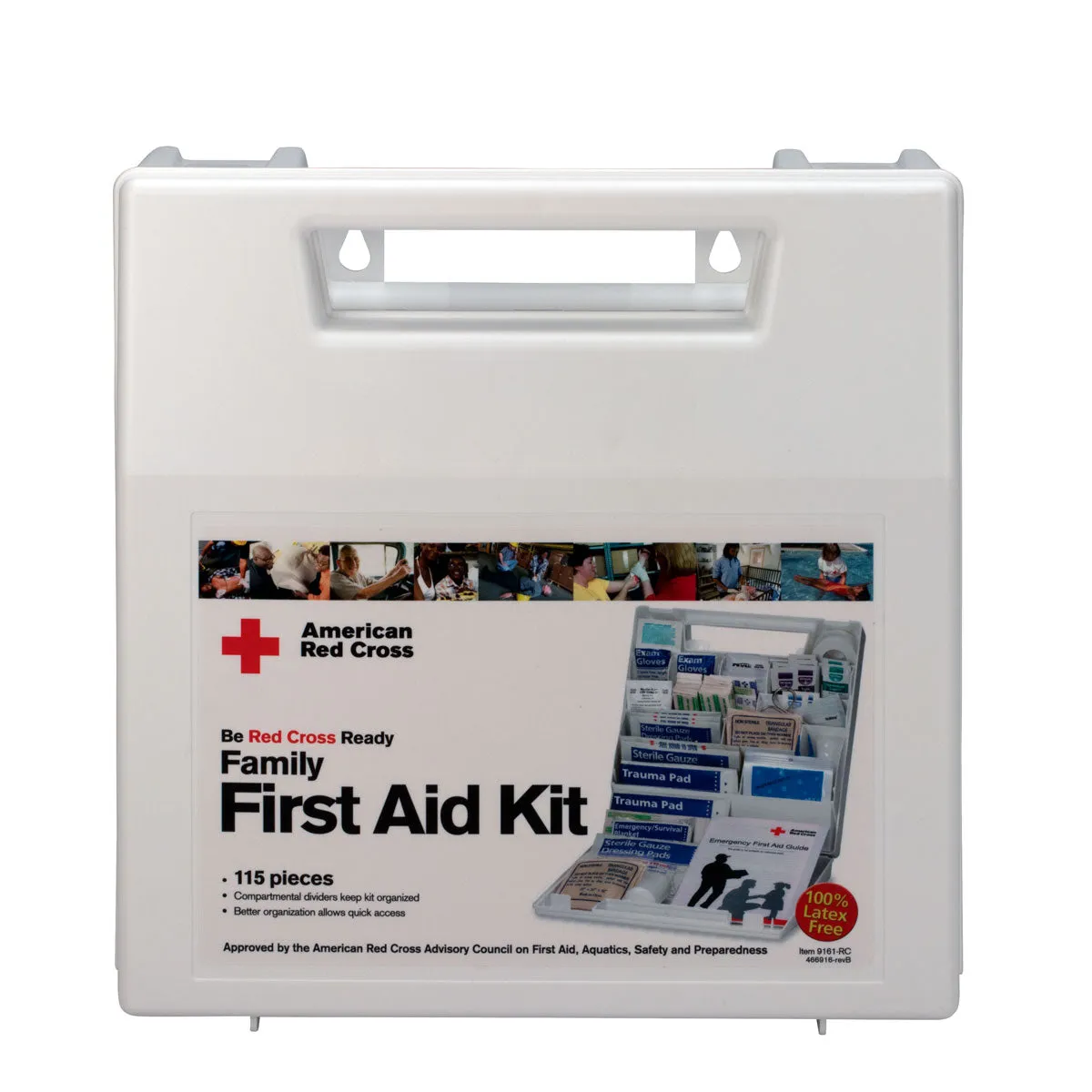First Aid Only American Red Cross Deluxe førstehjelpsskrin 114