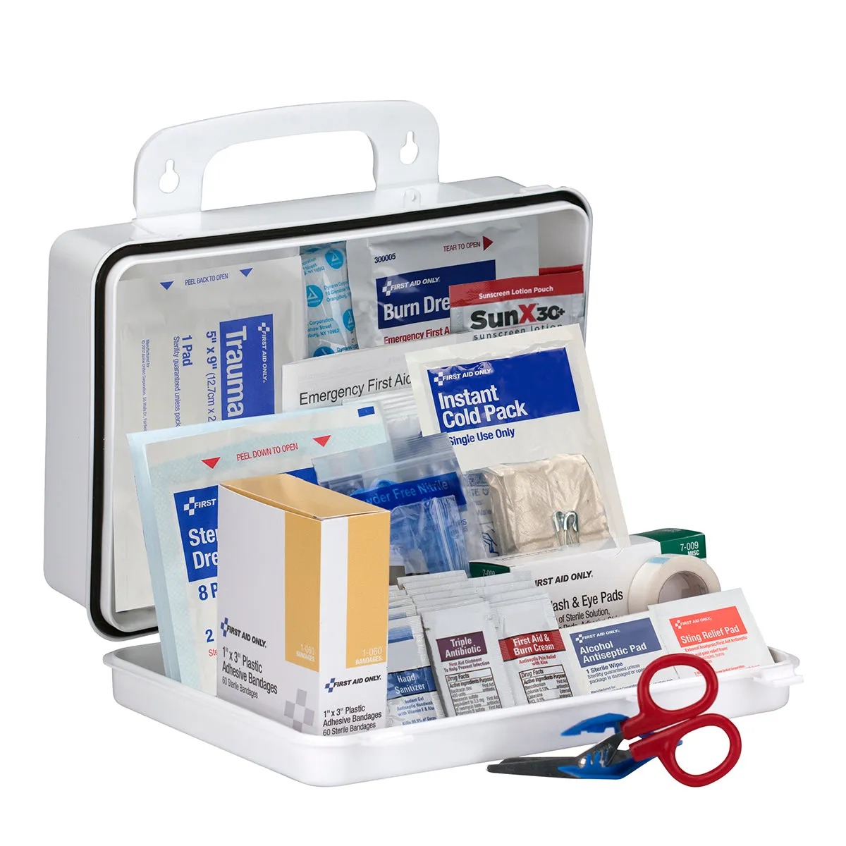 First Aid Only ANSI A førstehjelpsskrin 25 personer 130 deler
