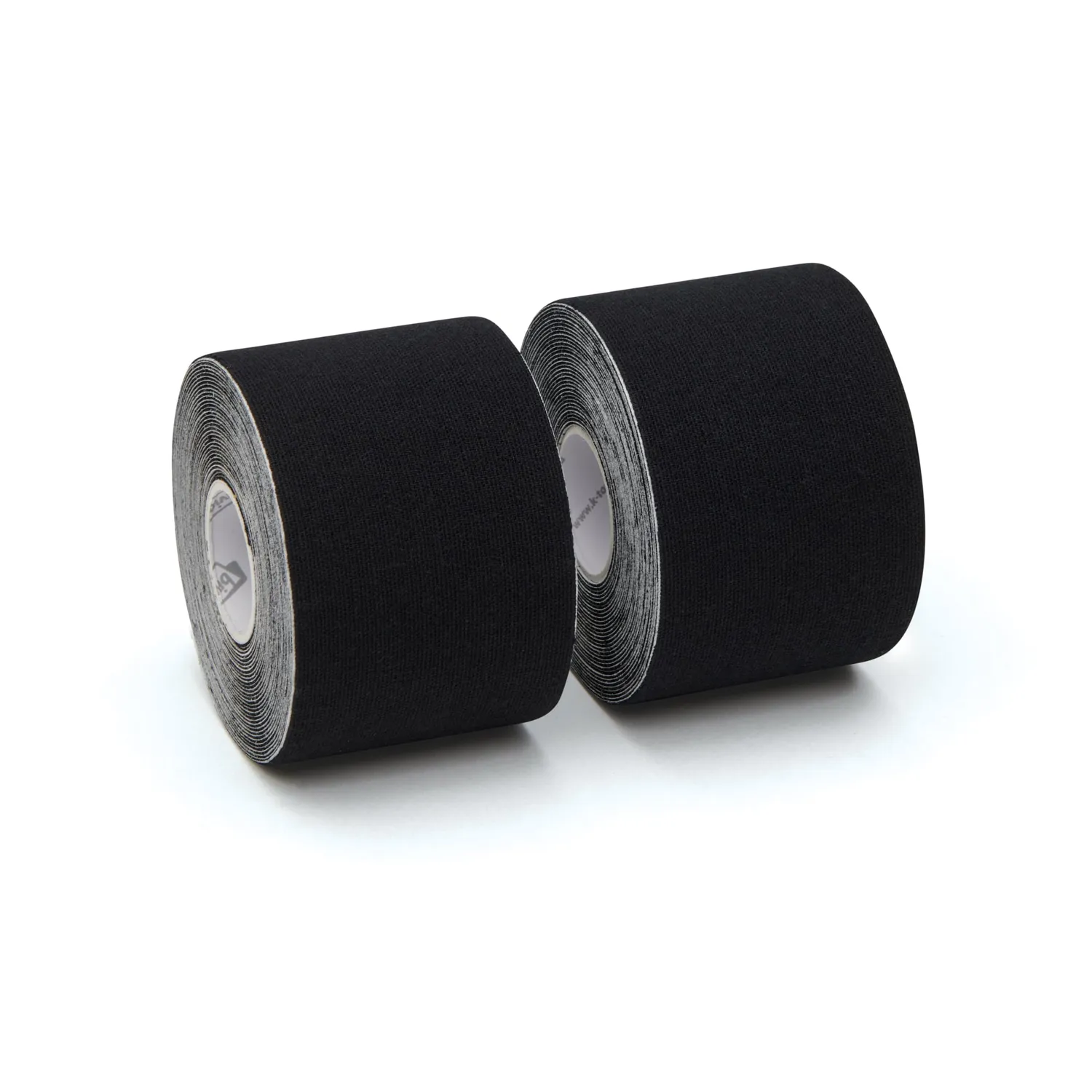 K-tape Team Black kinesiologitape 2 x 5 m svart elastisk