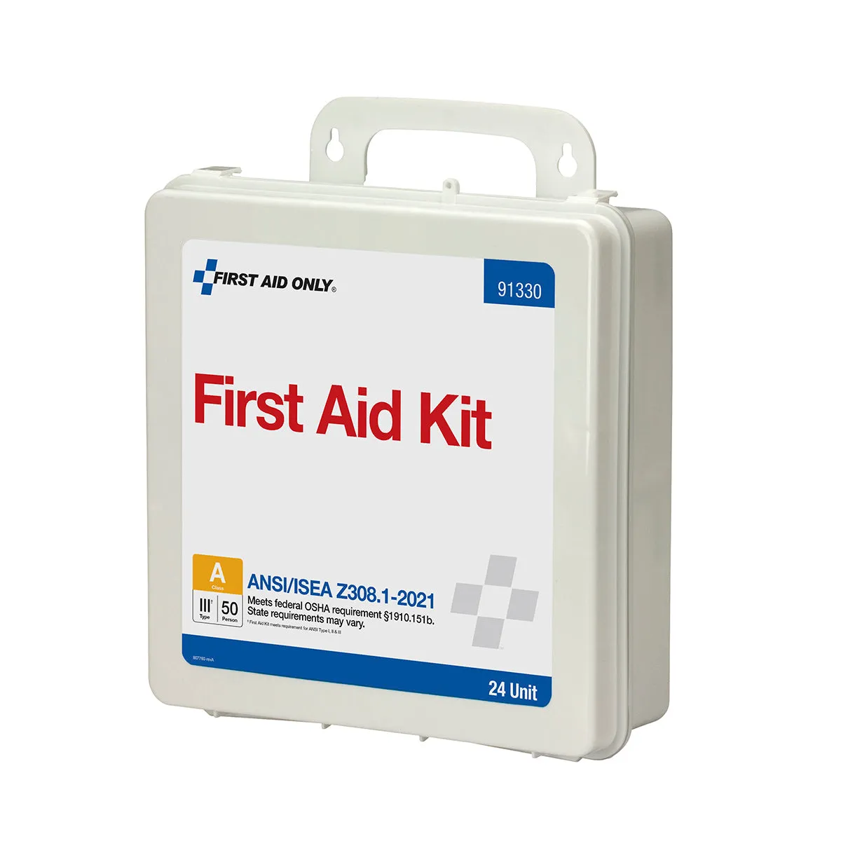 First Aid Only 50 Person ANSI A førstehjelpsskrin 130 deler