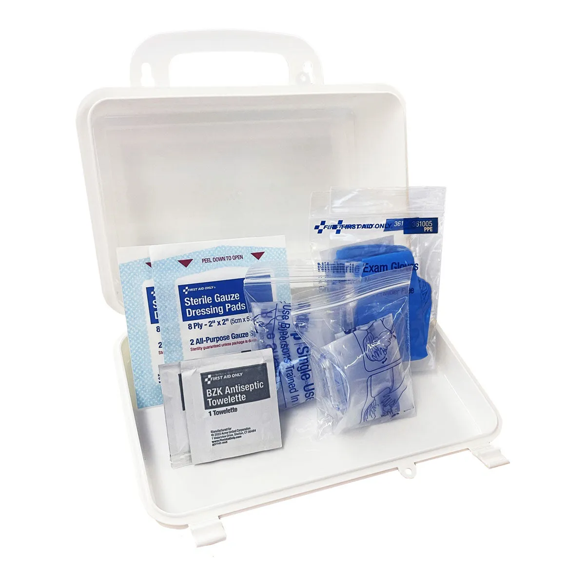 First Aid Only opioid beredskapssett plast uten nalokson
