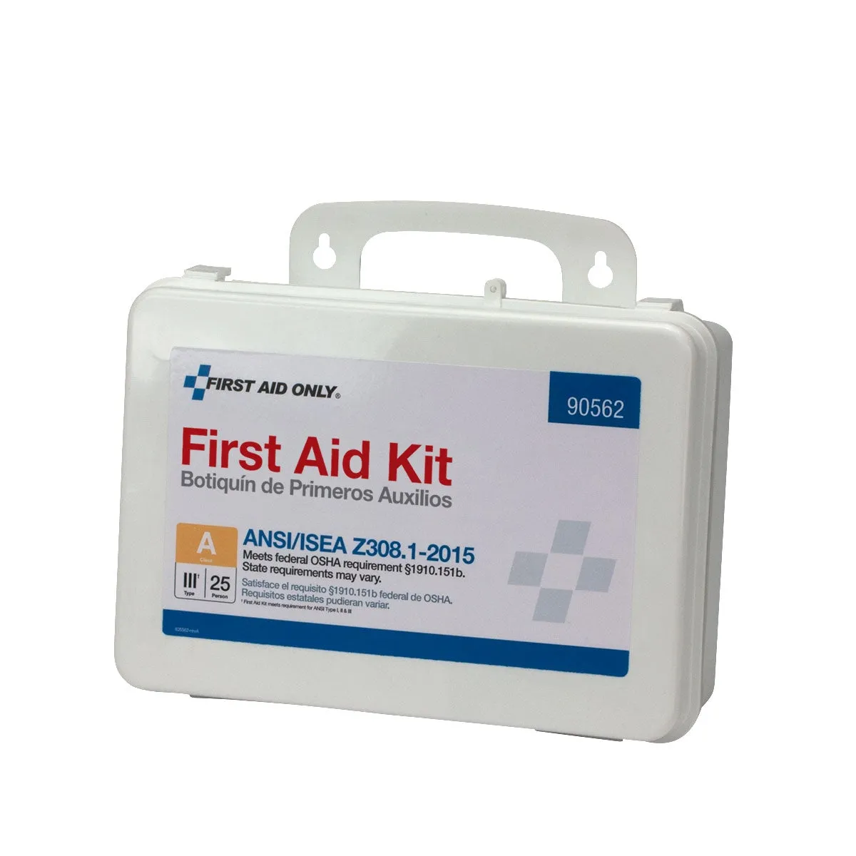 First Aid Only 25 personer ANSI A førstehjelpsskrin 89 deler