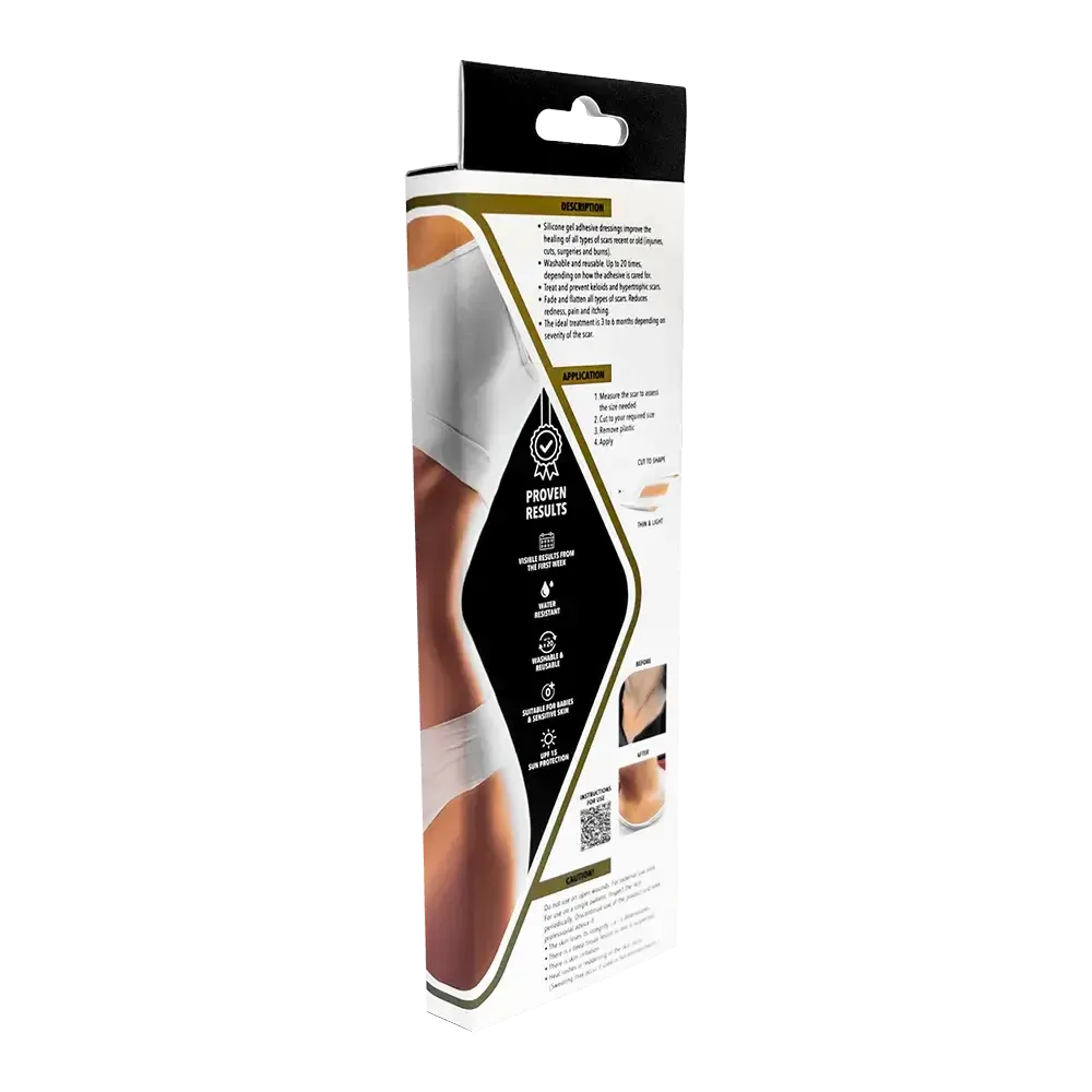 Burnshield Scar Advance arrplaster silikon 3 stk