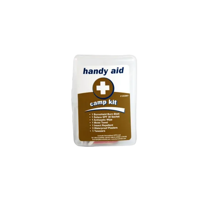 Burnshield Camp Handy Aid Kit førstehjelpsskrin tur kjølende