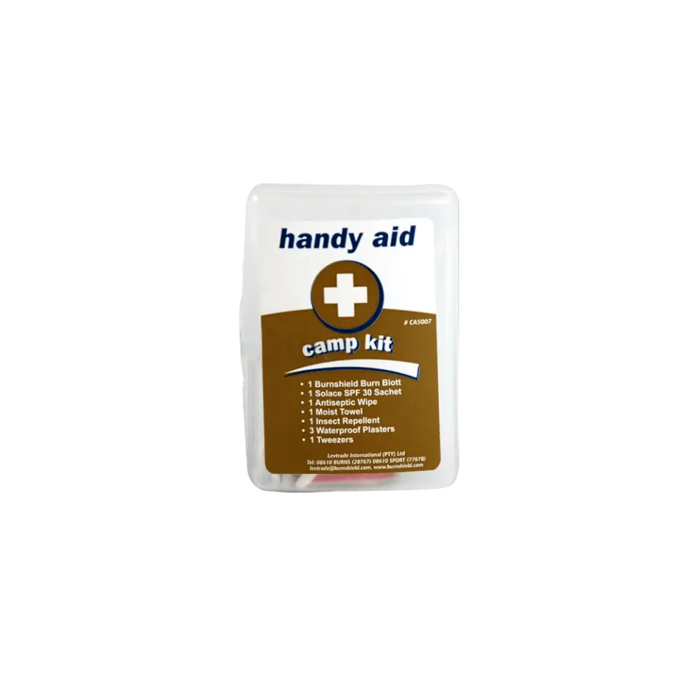 Burnshield Camp Handy Aid Kit førstehjelpsskrin tur kjølende