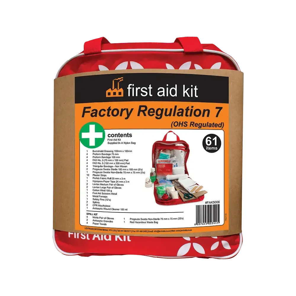 Burnshield Factory Reg 7 førstehjelpssett industri