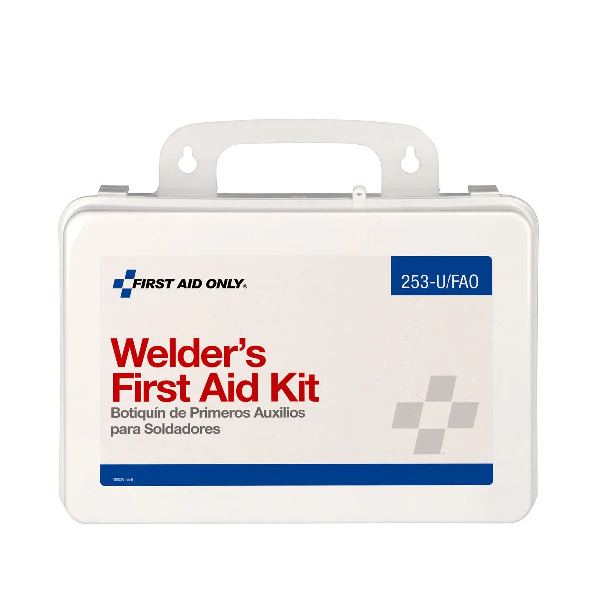 First Aid Only 16 Unit Welders førstehjelpsskrin plast 114 deler