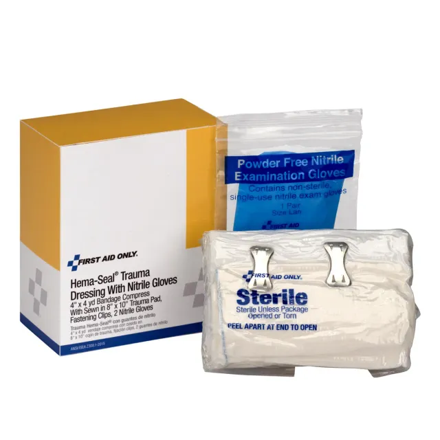 First Aid Only Hema-Flex 5x9 bandasjekompress trykkbandasje