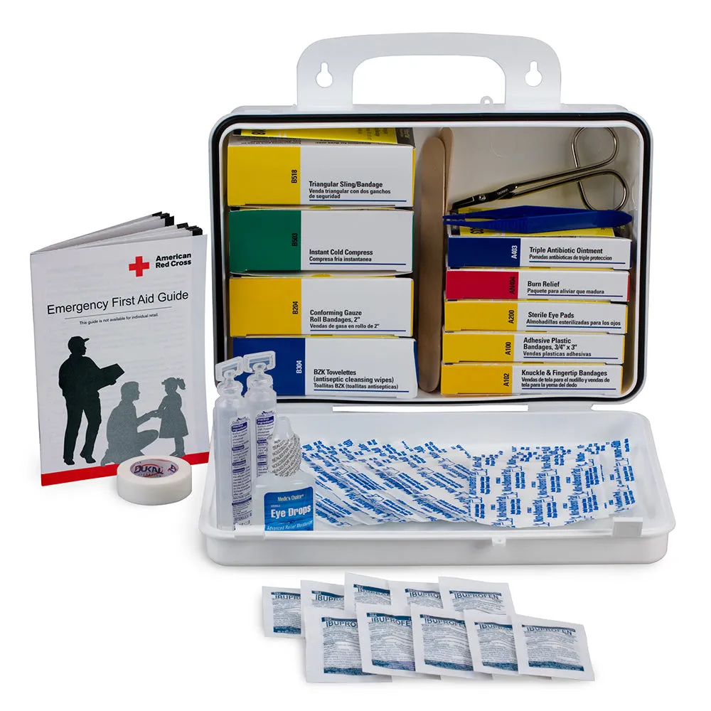 First Aid Only 16 Unit Welders førstehjelpsskrin plast 114 deler