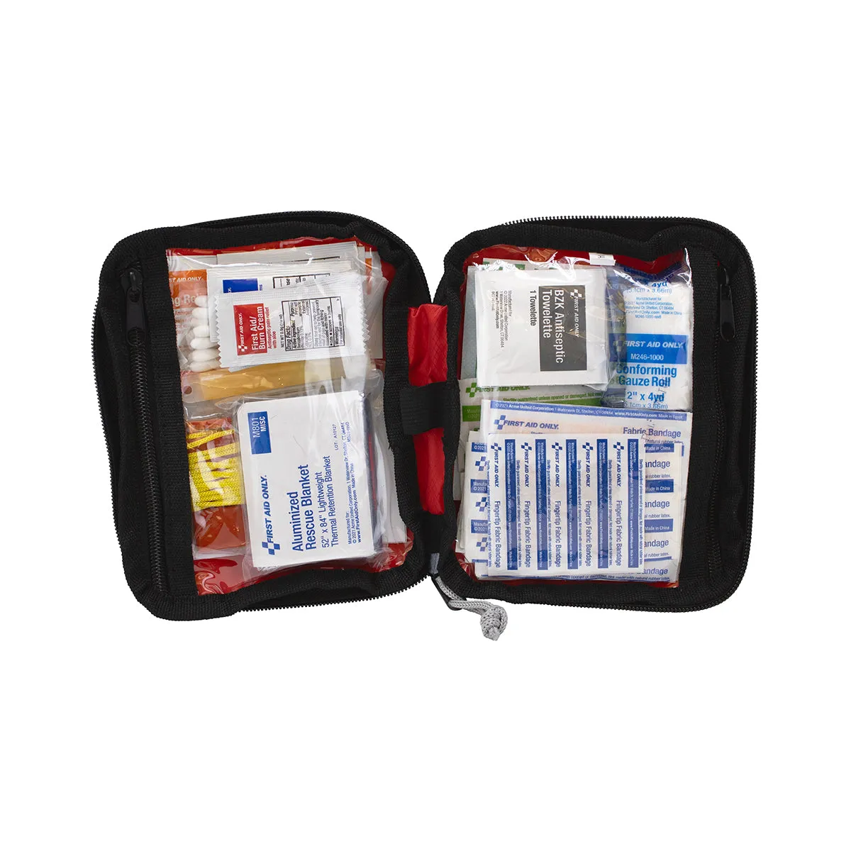 First Aid Only Grab & Go førstehjelpssett 66 deler med håndtak