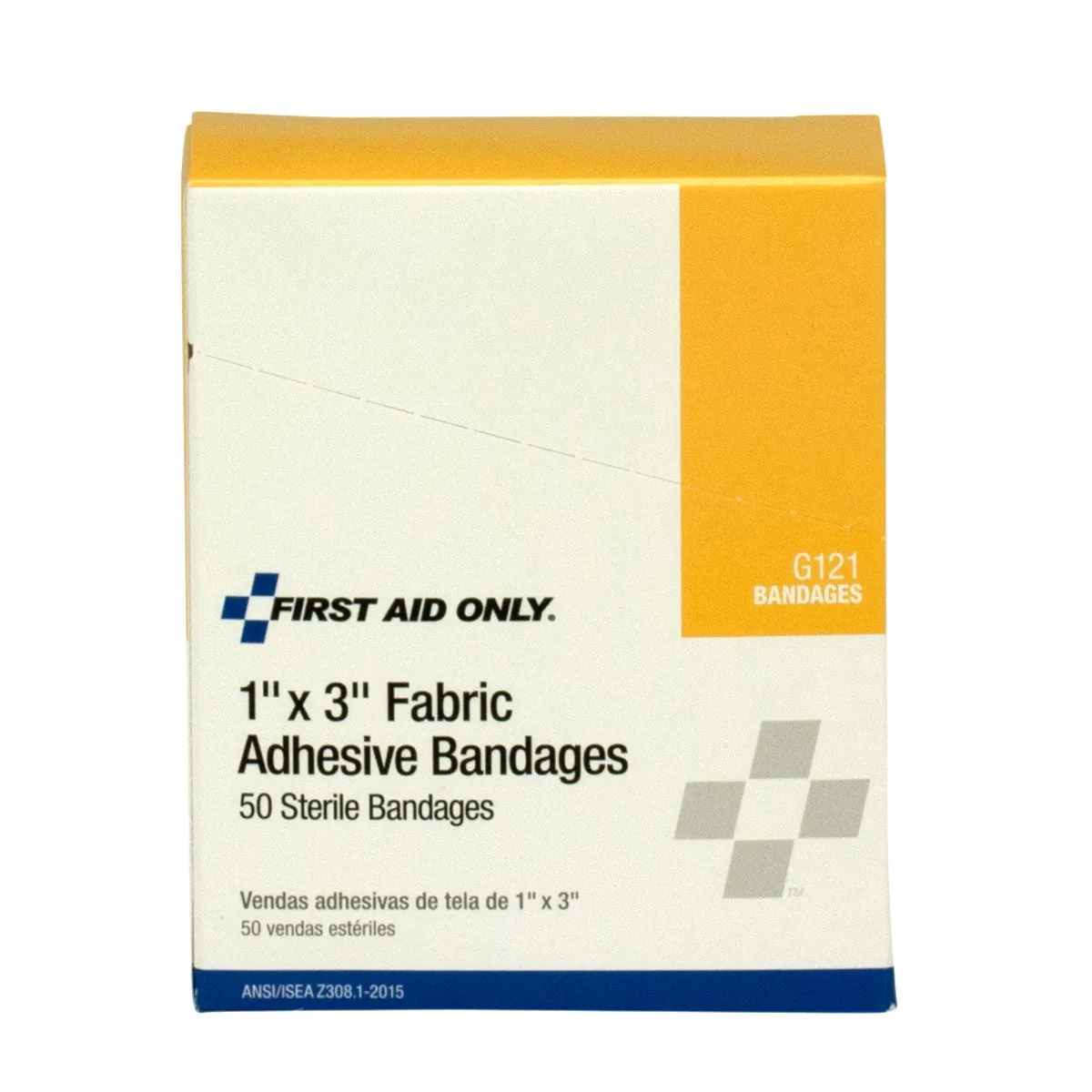 First Aid Only stoffplaster 2,5x7,6 cm 50 stk elastisk