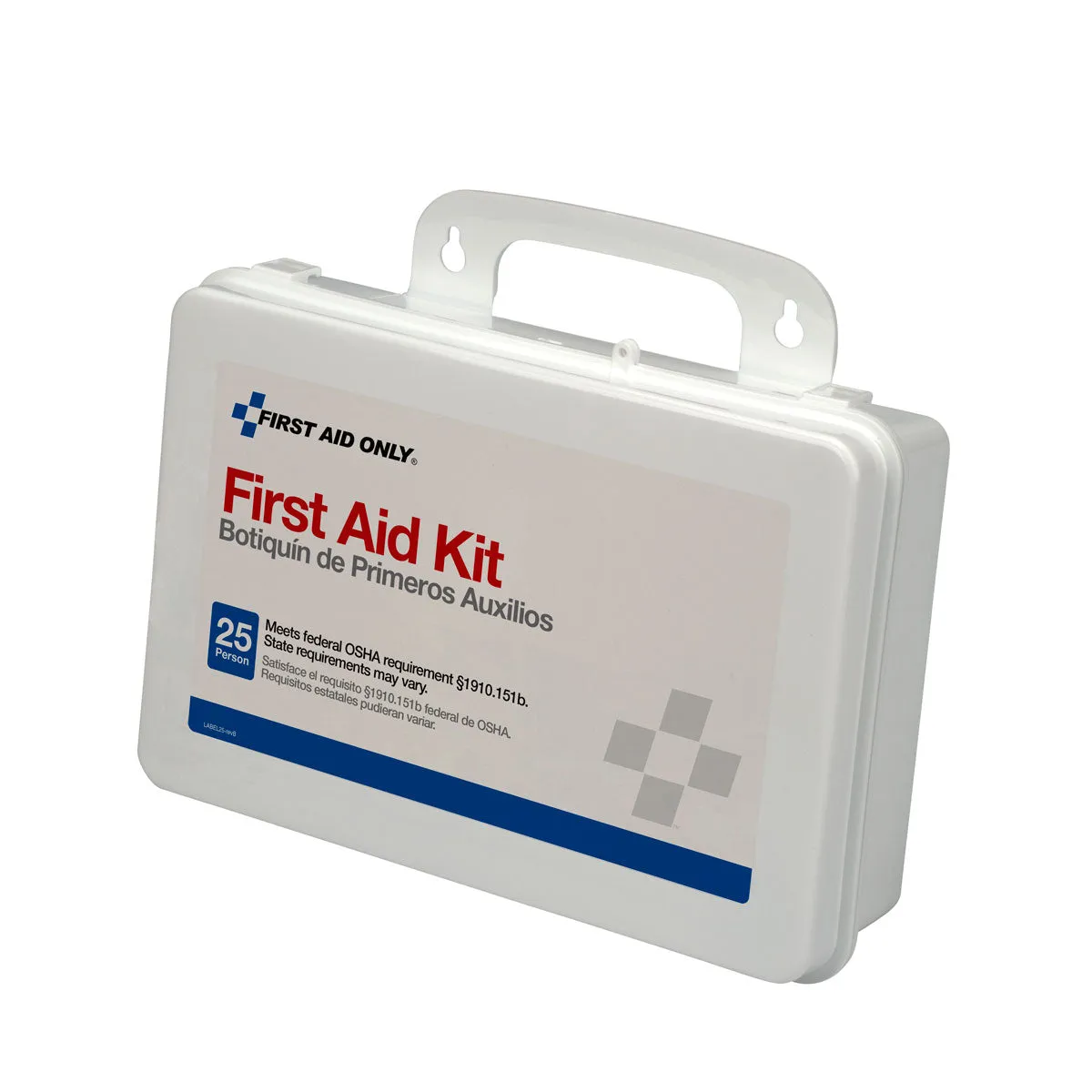 First Aid Only 25 førstehjelpsskrin plast vanntett 95 deler
