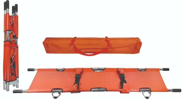 First Aid Only Double Folded båre aluminium sammenleggbar