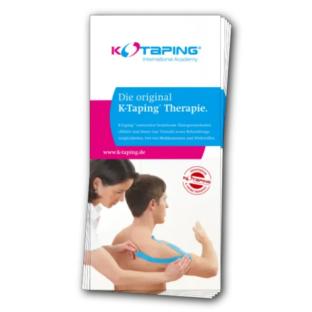 K-tape pasientbrosjyre fysioterapi 100 stk A4