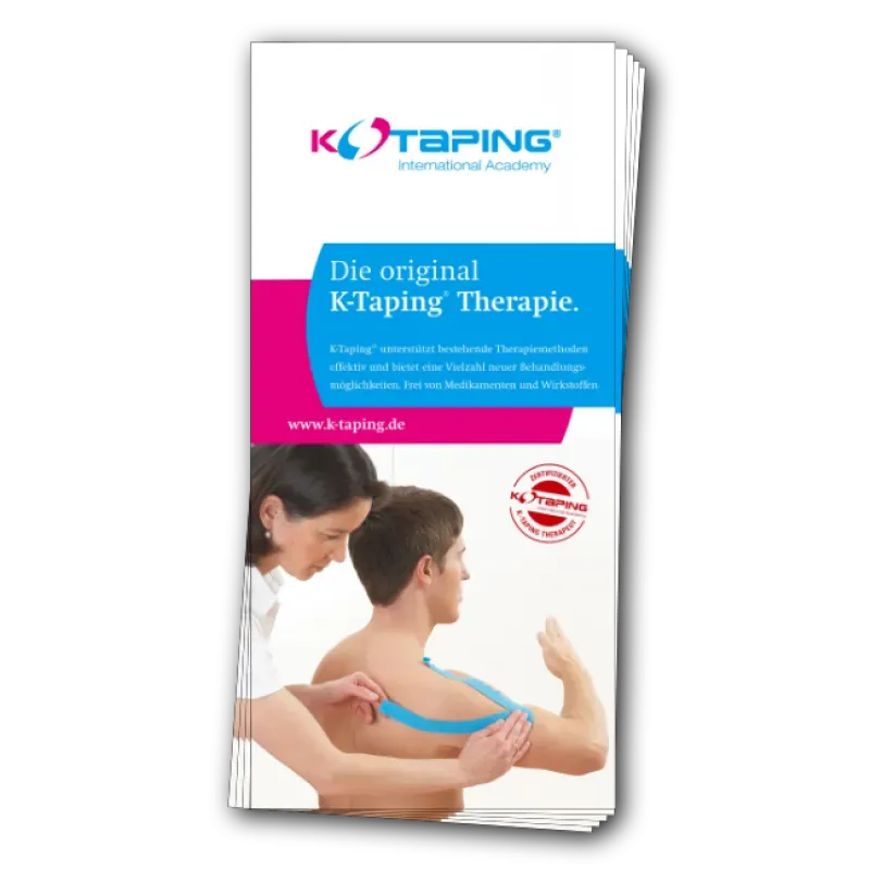 K-tape pasientbrosjyre fysioterapi 100 stk A4