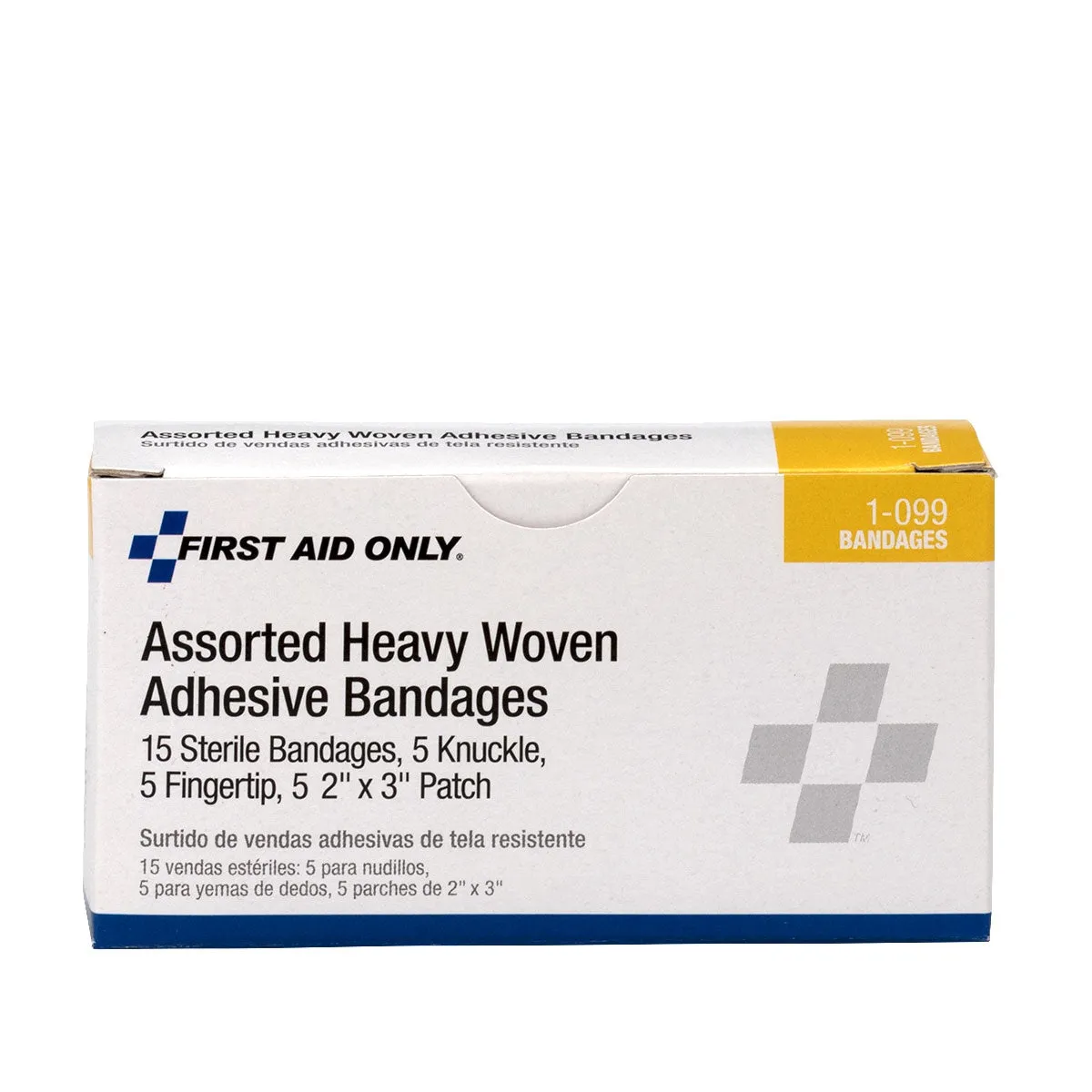 First Aid Only stoffplaster assortert 15 stk fleksibel