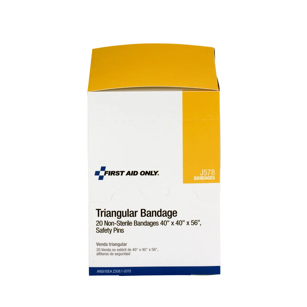First Aid Only Trekantbandasje muslin 101 cm 20 stk steril