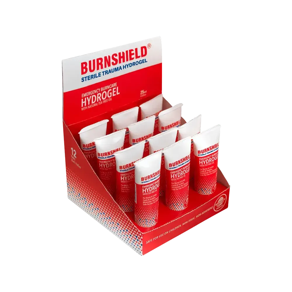 Burnshield Hydrogel brannskadegel 25 ml 12 stk