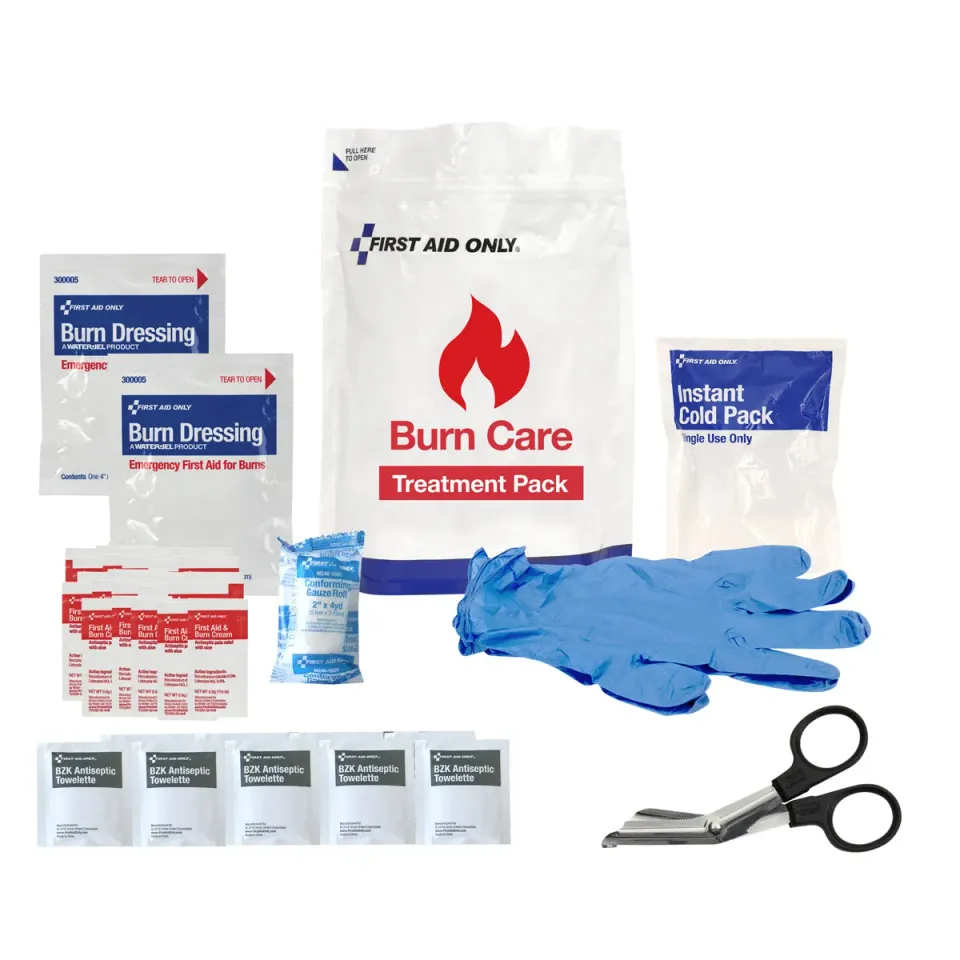 First Aid Only Burn Care brannskadepakke behandling