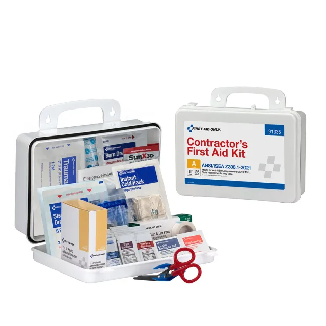 First Aid Only ANSI A førstehjelpsskrin 25 personer 130 deler