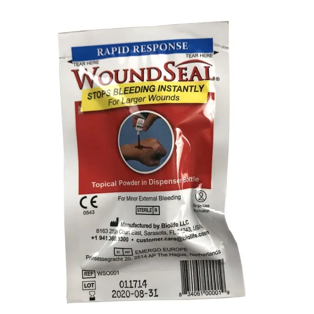 First Aid Only Wound Seal blodstoppende pulver blødning