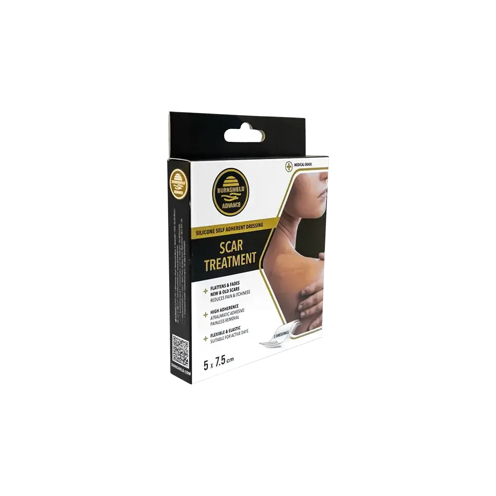 Burnshield Scar Advance arrplaster silikon 3 stk