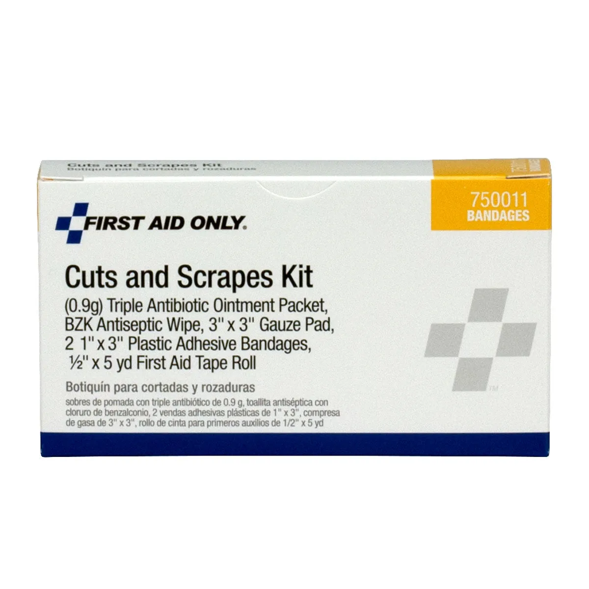 First Aid Only Cuts and Scrapes førstehjelpssett unit box med plaster