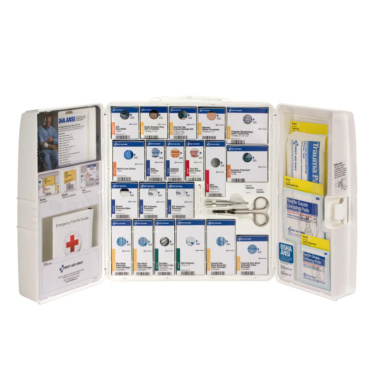 First Aid Only SmartCompliance førstehjelpsskap 50 personer mat