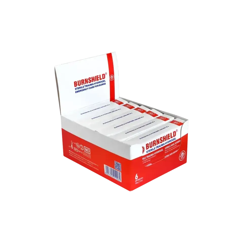 Burnshield Hydrogel brannskadegel 3,5 ml 36 stk kjølende