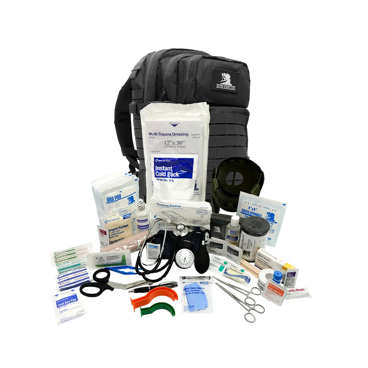 First Aid Only Tactical Trauma førstehjelpssekk svart