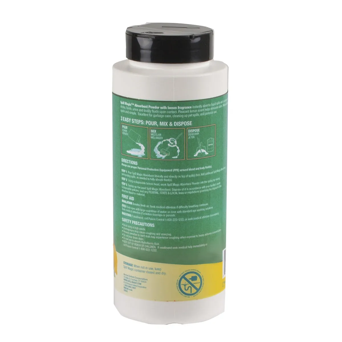 First Aid Only Spill Magic absorberingspulver sitron 25oz
