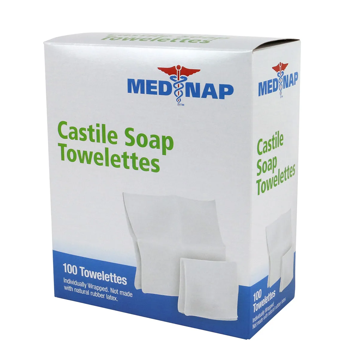 First Aid Only Castile Soap såpeservietter 10x100 stk mild