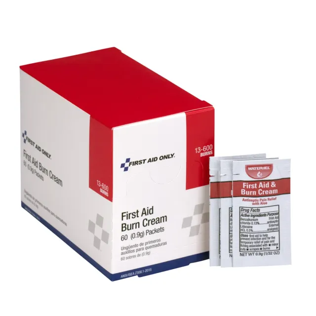 First Aid Only brannkrem 60 poser med lidokain