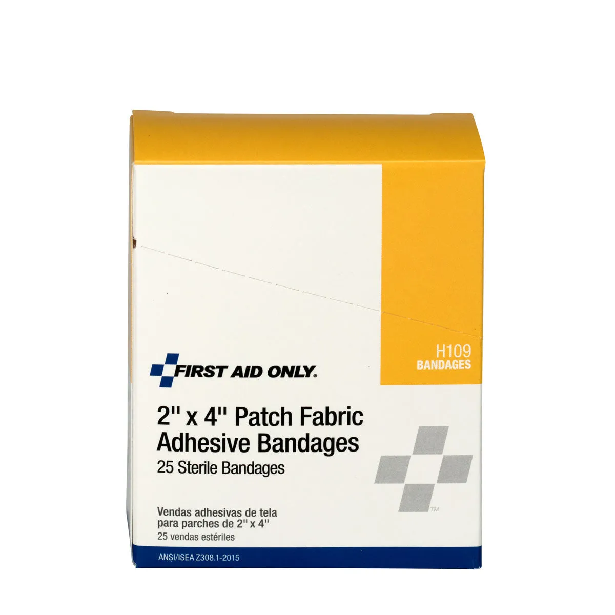 First Aid Only stoffplaster 5x10 cm 25 stk slitesterk
