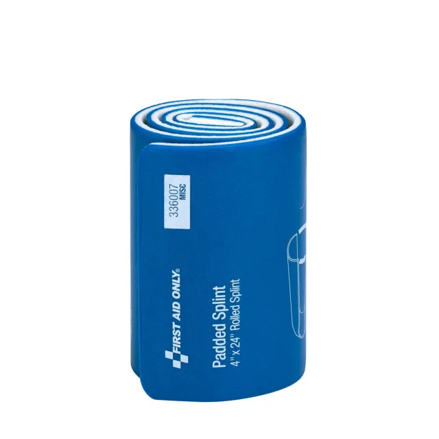 First Aid Only polstret skinne 10x61 cm aluminium formbar