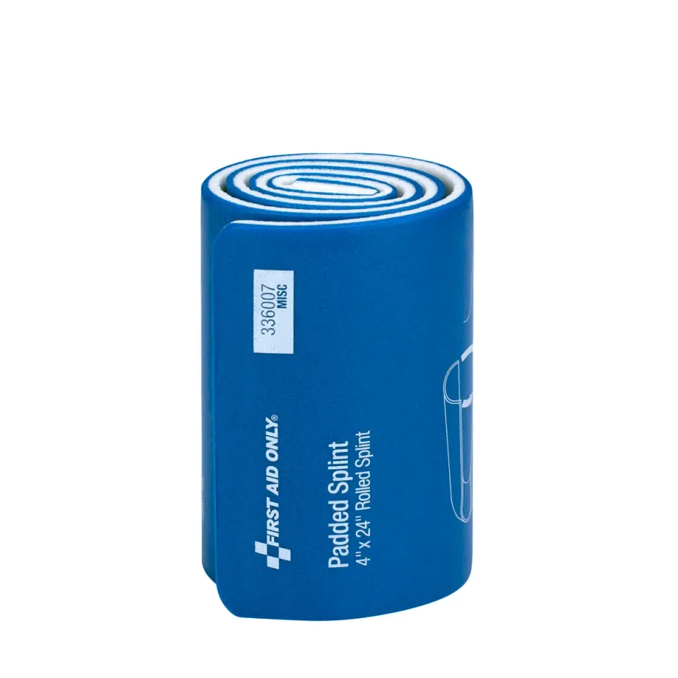 First Aid Only polstret skinne 10x61 cm aluminium formbar
