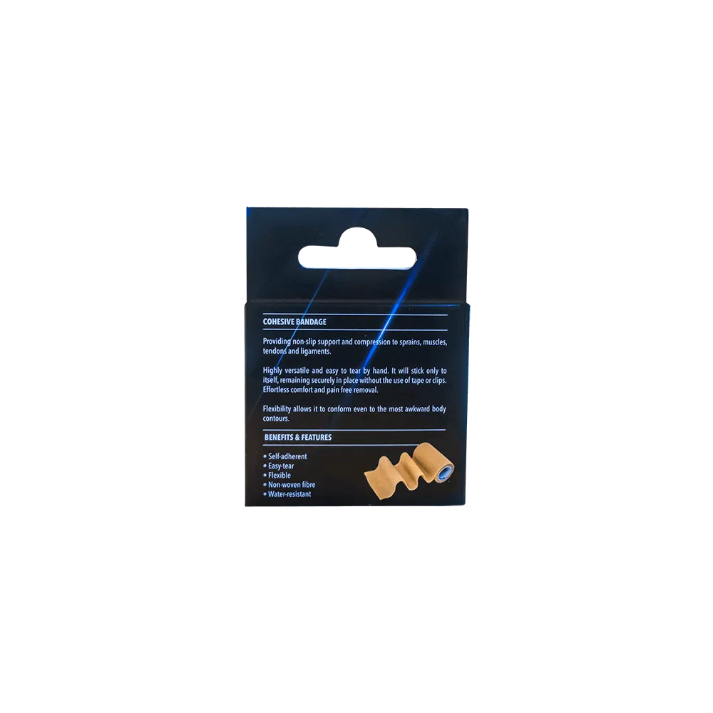 Burnshield Cohesive Bandage bandasje 50 mm x 4,5 m støtte