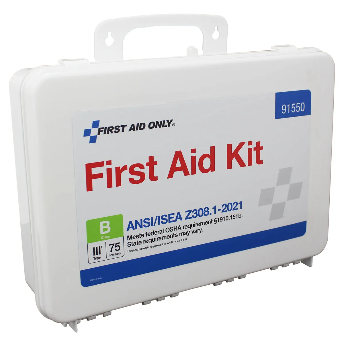 First Aid Only 50 personer førstehjelpsskrin ANSI B plast