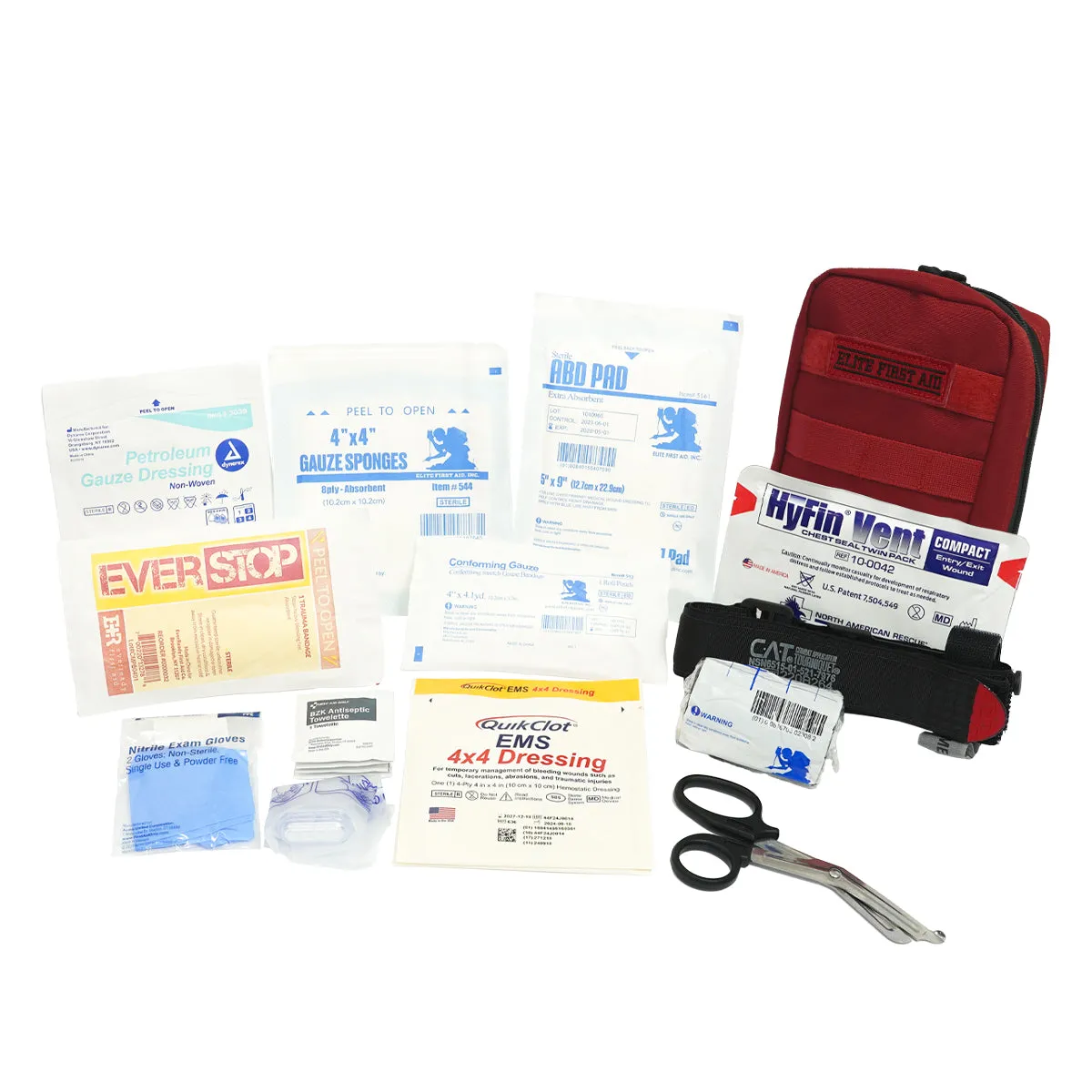 First Aid Only Tactical IFAK PRO blødningskontroll rød
