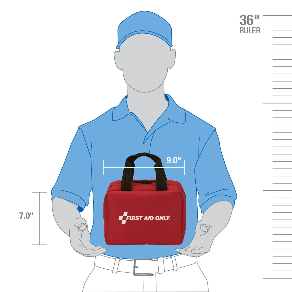First Aid Only ANSI A+ førstehjelpssett 50 personer 223 stk