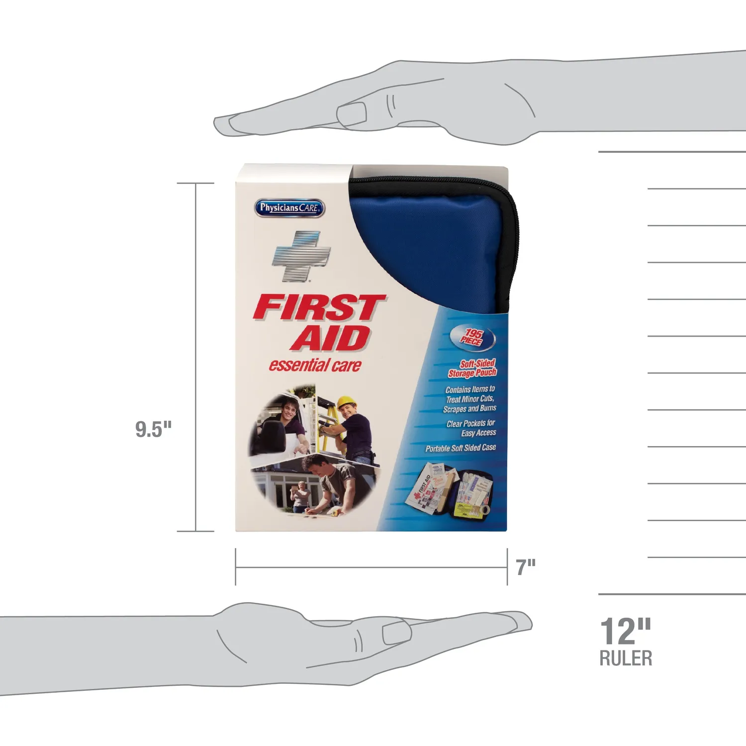 First Aid Only Essential Care førstehjelpssett 195 deler