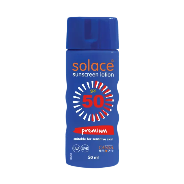 Solace SPF50 Premium solkrem 50ml høy beskyttelse