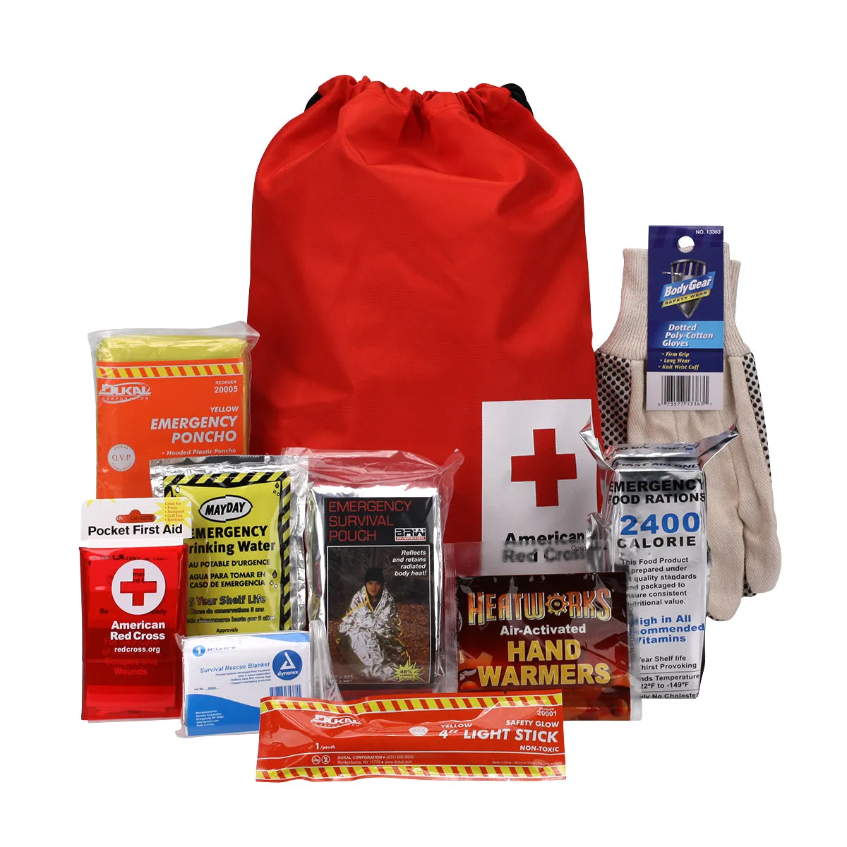 First Aid Only Red Cross overlevelsessett vinter