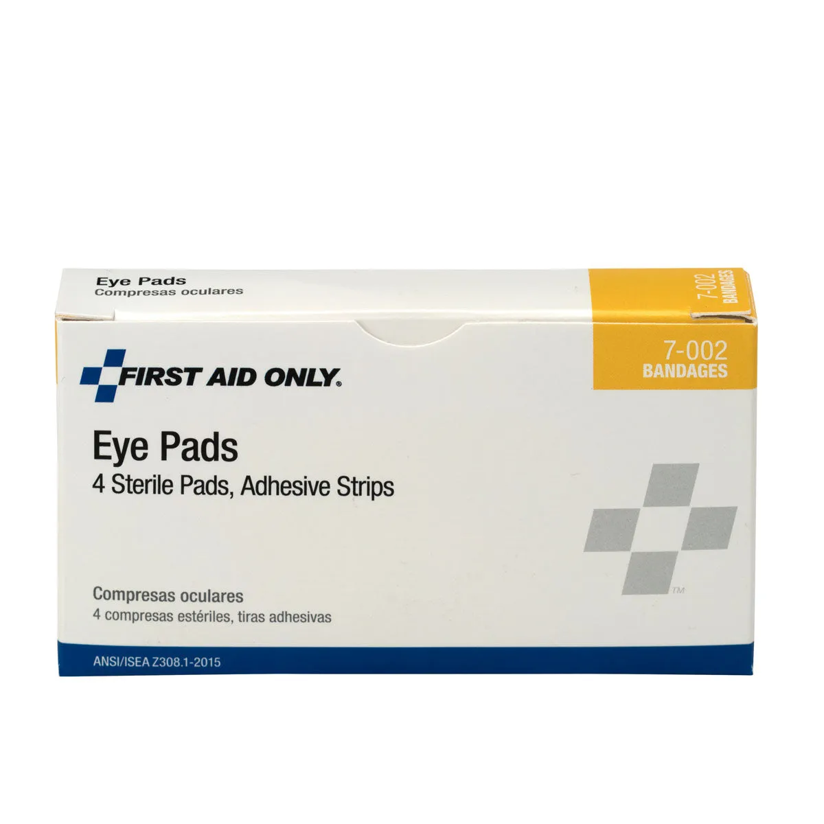 First Aid Only øyekompress sterile 4-pk med strips