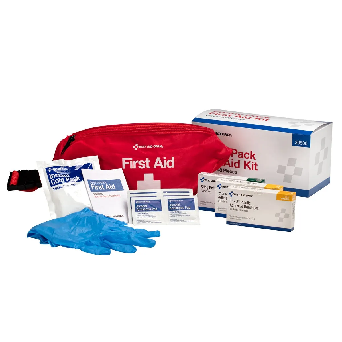 First Aid Only Fanny Pack førstehjelpssett stoff mageveske