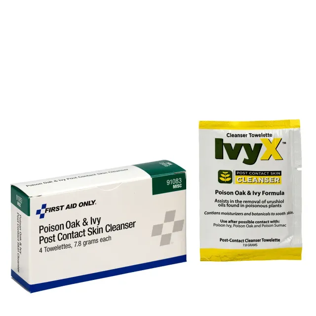 First Aid Only Poison Oak & Ivy renseservietter 4 stk