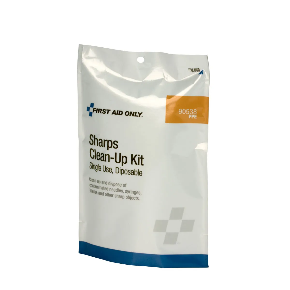 First Aid Only Sharps opprydningssett engangs kanyle